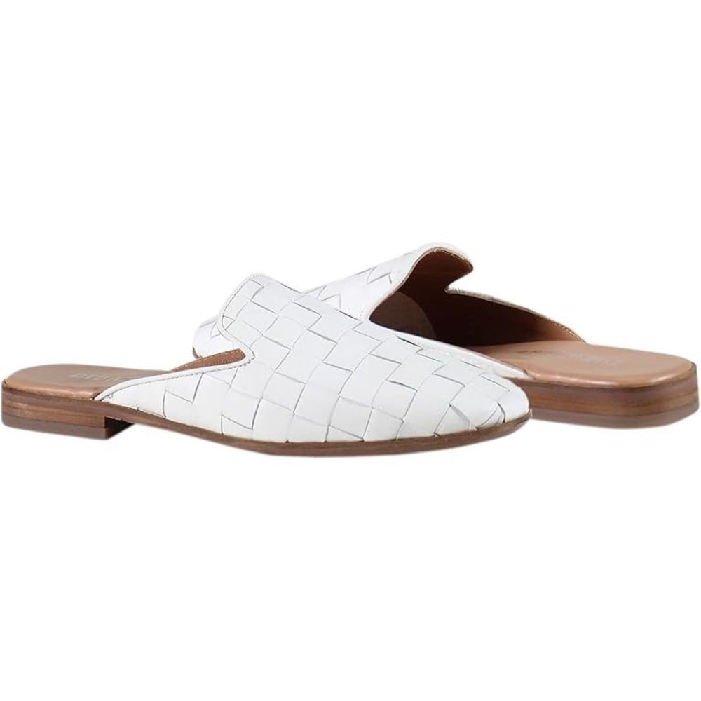 DIBA TRUE woven mules Slip-On white 8.5